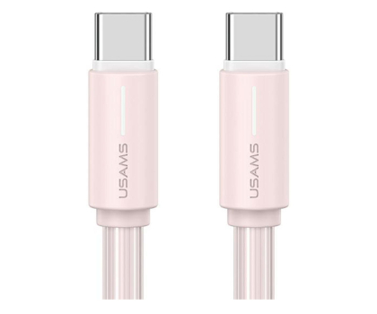 Kabel USAMS Kabel USB-C/USB-C 1m SJ73460W różowy